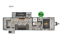 Fun Time 302JM Floorplan