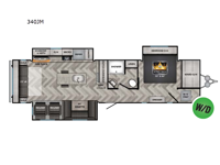 Fun Time 340JM Floorplan