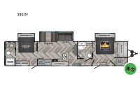 Fun Time 390JM Floorplan