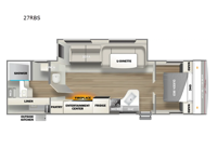 Avenger 27RBS Floorplan Image
