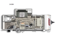 Coleman Lantern 242BH Floorplan Image