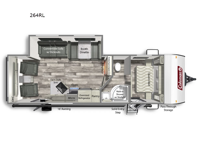 Coleman Lantern 264RL Floorplan Image