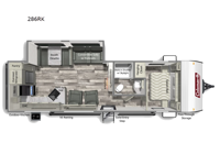 Coleman Lantern 286RK Floorplan Image