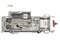 Coleman Light 2715RL Floorplan