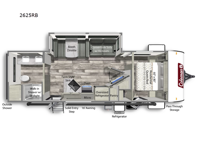 Coleman Light 2625RB Floorplan Image