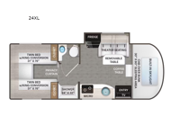 Delano Sprinter 24XL Floorplan Image