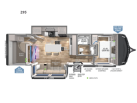 Model Z Air 295 Floorplan Image