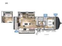 Model Z Air 285 Floorplan Image