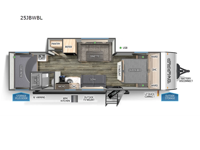 Cherokee Wolf Pup Black Label 25JBWBL Floorplan Image