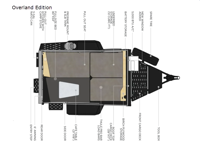 Tiger Moth Overland Edition Floorplan Image