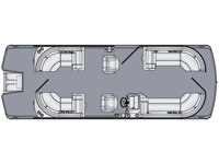 Cruiser 230 CWDH Floorplan Image