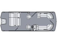Cruiser 230 SLDH Floorplan Image