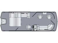 Cruiser 230 CS 2PC Floorplan Image
