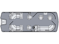 Cruiser 230 CWDH 2PC Floorplan Image