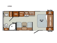 Vista Cruiser 19RBS Floorplan Image