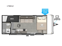 Salem Select T175BHCE Floorplan Image