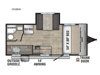 Sportsmen Classic 191BHK Floorplan
