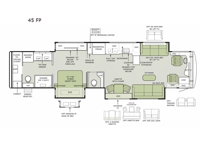 Allegro Bus 45 FP Floorplan Image