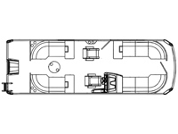 Lago X-U X24U Floorplan Image