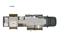 Renegade XL X43DB Floorplan Image