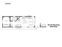 Cavco 150 Series 190008 Floorplan Image