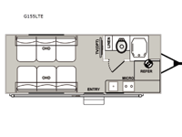 Genesis Supreme G155LTE Floorplan Image