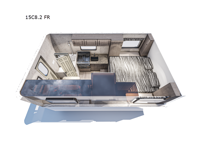 Bigfoot 1500 Series C8.2 FR Floorplan Image