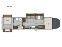 Renegade Classic 41CMB Floorplan Image