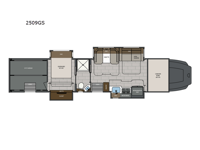 Renegade Classic 2509GS Floorplan Image