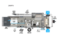 Salem FSX 290RTK Floorplan Image
