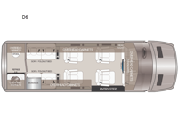 Patriot Cruiser D6 Floorplan Image