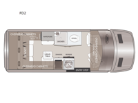 Patriot 19 FD2 Floorplan Image