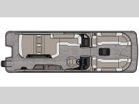 Excalibur LTD - 27 FT Versatile Rear Bench Windshield Floorplan Image