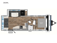 Prowler 262SRL Floorplan Image