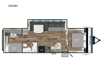 Prowler 300SBH Floorplan Image