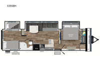 Prowler 335SBH Floorplan Image