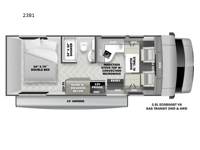 Forester TS 2381 Floorplan Image