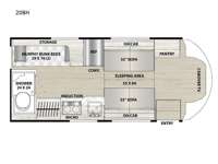 Cross Trail EV 20BH Floorplan Image