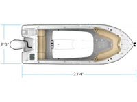Offshore 242L Floorplan Image