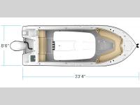 Offshore 242L Floorplan Image