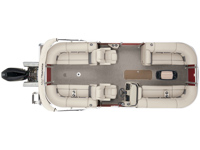 Party Barge 22 XP3 Floorplan Image