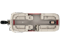 Party Barge 24 DLX Floorplan Image