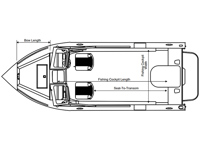 River Runner 180 RR Floorplan Image