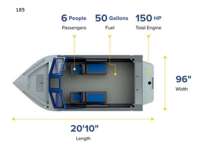 Luxor 185 Floorplan Image