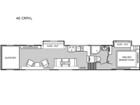 Genesis Supreme 40 CRPXL Floorplan Image