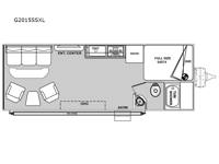 Genesis Supreme G2015SSXL Floorplan Image