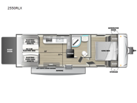 Shockwave 2550RLX Floorplan Image