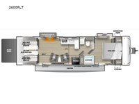 Shockwave 2600RLT Floorplan Image