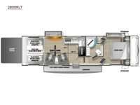 Shockwave 2800RLT Floorplan Image