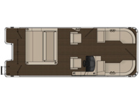 Elite Swingback Dual Captains 220 Floorplan Image